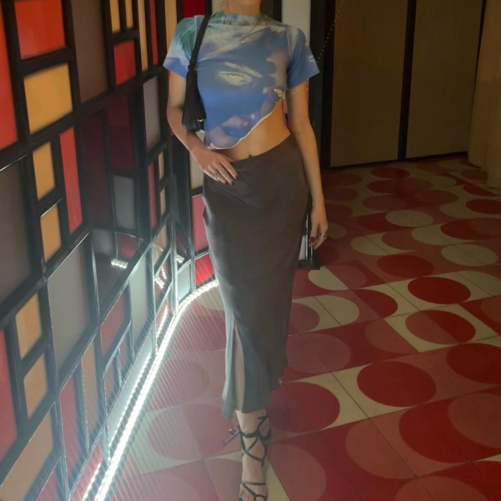 1xblue crop face top from ssense